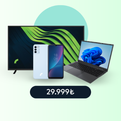 S19 Max Pro S + D19 Dizüstü Bilgisayar + Reeder 43" TV resmi