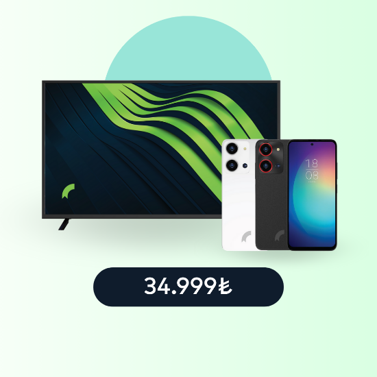 2 Adet S19 Max Pro S 108 MP + Reeder 55" TV resmi