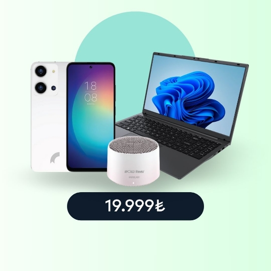 S19 Max Pro S 108 MP + D19 Dizüstü Bilgisayar + Apollo Reev resmi