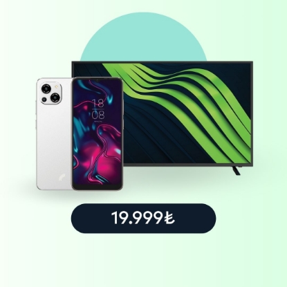 S23 Pro Max 6/256 GB + Reeder 43" TV resmi