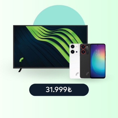 2 Adet S19 Max Pro S 108 MP + Reeder 55" TV resmi